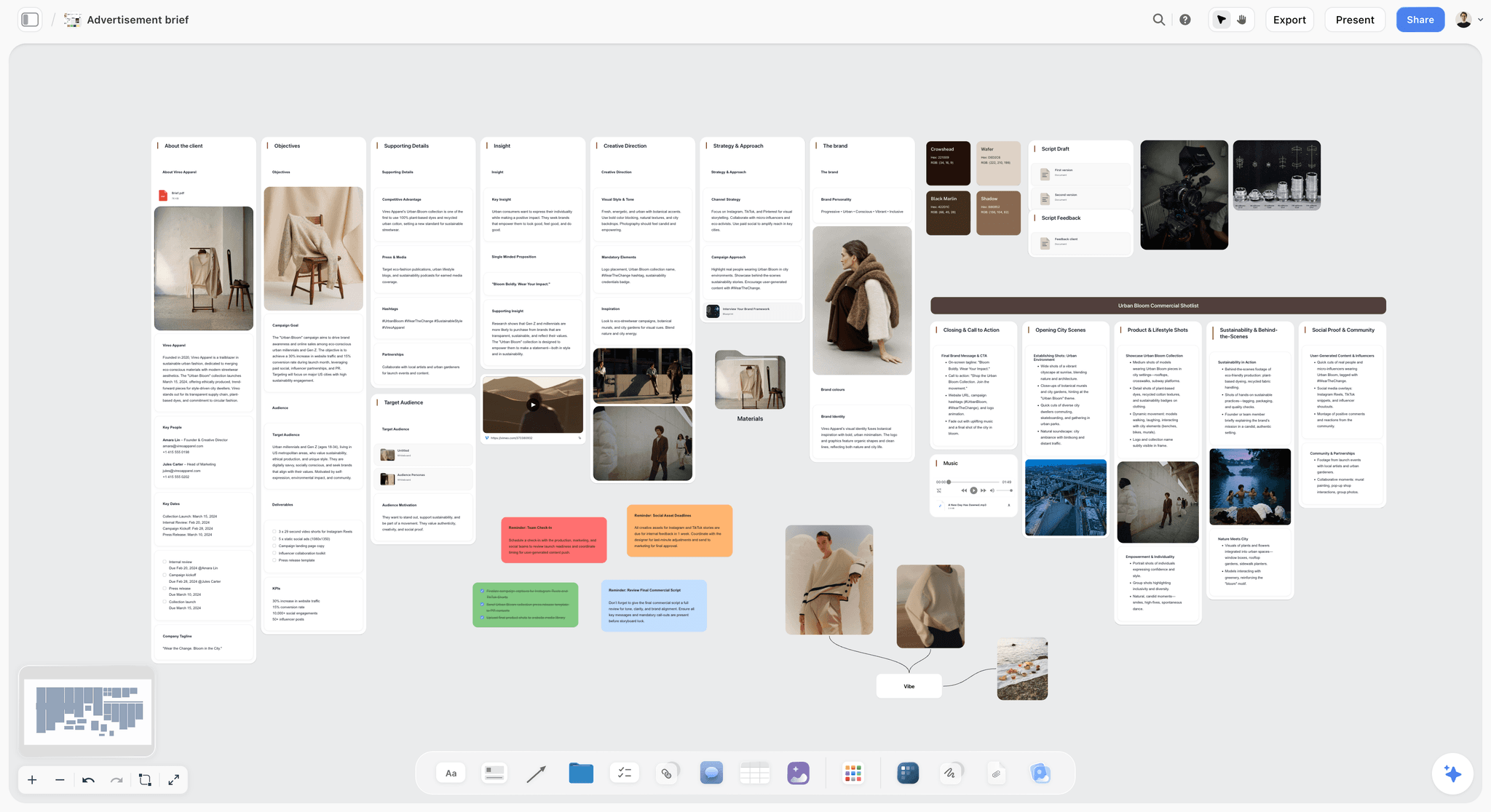 Storyflow marketing storyboard canvas