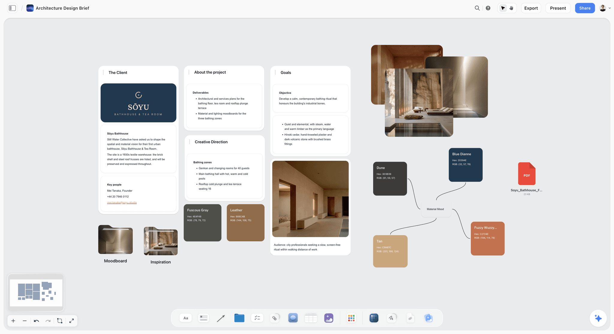Architecture Design Brief Template | Storyflow